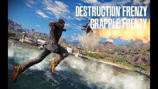 Just Cause 3 | Destruction Frenzy Gear Challenge: Grapple Frenzy