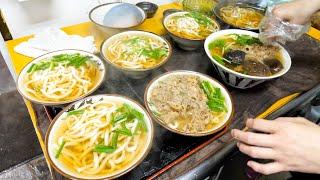 深夜２時から始まる常連殺到立ち食いうどん屋がスゴかった丨Udon Noodle - FUKUOKA