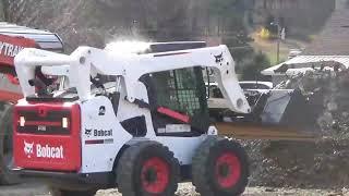 2016 Bobcat S750 Rubber Tire Skid Steer Loader Cab Heat Air 2 Speed Joy Sticks For Sale Mark Supply