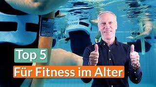 Sport und Fitness im Alter | Top 5 Übungen | Muskeltraining