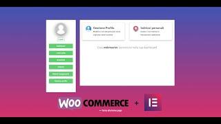 How to Customize WooCommerce My Account Page Design with Elementor