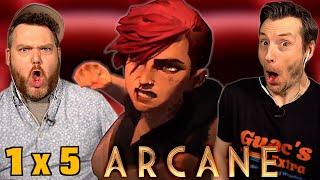 Vi's Making 'Em Catch These Hands! - Arcane Season 1 Eps 5 Reaction