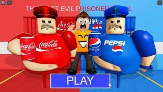 COCA-COLA BARRY vs PEPSI BARRY w Roblox!