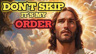 Jesus Says: Don't Ignore Me It's My Order | Jesus Takl | God Message