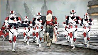 Battle of Mygeeto - Clone Army vs Droid Army - STAR WARS BATTLEFRONT 2 NPC Wars