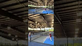 Fast paced pickleball!