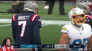 FlightReacts To Los Angeles Chargers vs. New England Patriots | 2024 Week 17 Game Highlights!