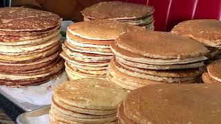 Owner of Joe’s Diner in Phoenix falls short in 2nd attempt at pancake stack record