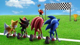 ¿Qué Personaje DE SONIC es el MÁS RÁPIDO? Garry's Mod