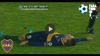 Gago, figura del Boca 2 Racing 0. Torneo Inicial 2013. Fecha 7. Fútbol Para Todos.