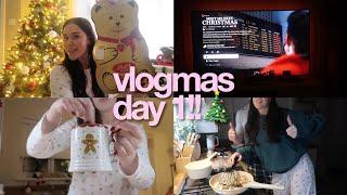 VLOGMAS DAY 1 cosy start to december