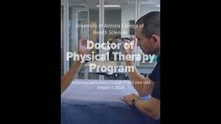 Become a Doctor of Physical Therapy at U of A