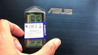 ASUS K555 X555 Series add RAM memory - Upgrade