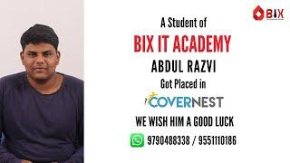 Abdul Razvi Python training Review | Python courses in Chennai - BIX IT ACADEMY