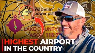 Highest Airport in the Country - Colorado Mountain Flying