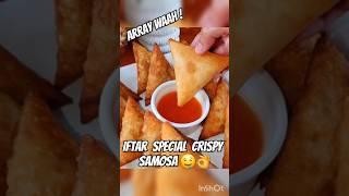 Let's make instant samosa iftar special #shorts #cooking #trending #ramadan #food #iftar #love