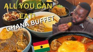 UNLIMITED GHANAIAN FOOD for £35! | Gold Coast London Food Review