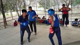 Km boxing academy  training bout 2 narwana