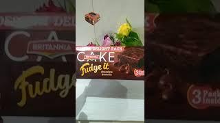  Britannia Cake Fudge It - Chocolate Brownie  Unboxing 2022 | Niki's World @Britannia