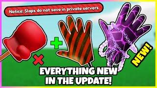 EVERYTHING NEW in the BIND GLOVE UPDATE in SLAP BATTLES! [ROBLOX]