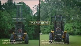 JCB Rough Terrain Forklift Mast Comparison: Clearview vs. Free Lift