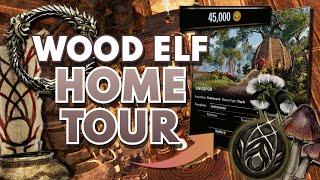 I tried to make a Wood Elf home in The Elder Scrolls Online  ESO Home Tours