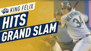 Félix Hernández Hits Grand Slam