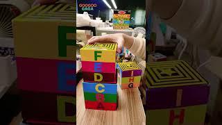 Melissa & Doug 字母疊疊樂 | 紙製積木、邊疊邊學英文字 | 好收納不占空間