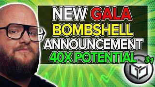 BULLISH GALA ANNOUNCEMENTS! GALA GAMES IS THE BEST WEB3 COMPANY! [Gala to $1?]