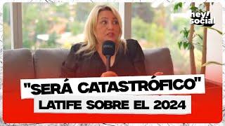 "VIENEN TORMENTAS... TODO SERÁ EXTREMO"  Latife Soto Predicciones 2024 #HeySocial