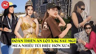 Hoa hậu Đoàn Thiên Ân "lột xác": Đầu tư mua nhiều túi hiệu sau 5 tháng đăng quang Miss Grand Vietnam