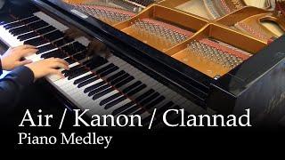 Air (TV), Kanon (2006), Clannad After Story - Key anime piano medley