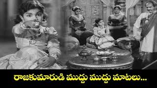 రాజకుమారుడి ముద్దు ముద్దు మాటలు...  | Mahamantri Timmarusu | ETV