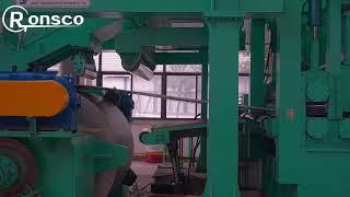 #steel This is our factory, where we keep some stock and the big machines that process the coils