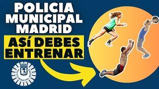 Pruebas Fisicas Policia Municipal Madrid [Cómo entrenarlas]