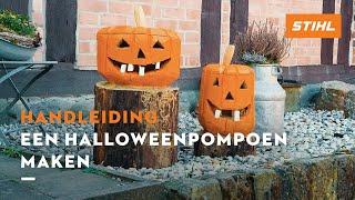 Een Halloweenpompoen maken - STIHL DIY Projecten