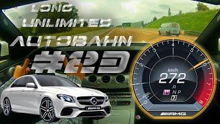 AMG E63S - Long UNLIMITED Autobahn #23 [4k 60fps] ft. middle lane blockers