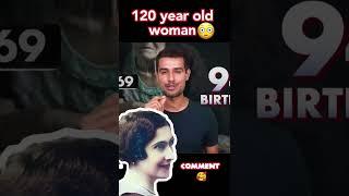 "Jeanne Calment: World Record Holder for Oldest Woman|Dhruv Rathee #infozone  #shorts