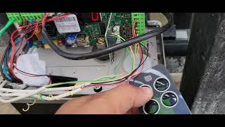 Configuracion de controles en el Motor Faac 844