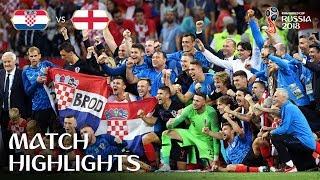 Croatia v England | 2018 FIFA World Cup | Match Highlights