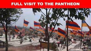 Visit the Armenia Military Pantheon (Yerablur) with me to pay respects #neveragain #defendArmenia