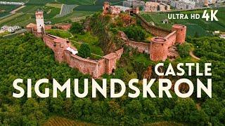 4K Drone Tour of Sigmundskron Castle | Majestic Views from Bolzano, Italy. Relaxing music, Suedtirol