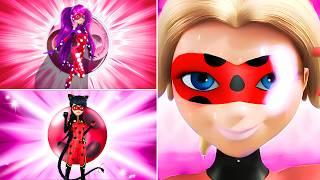 Miraculous Ladybug Top 10 Transformations - Season 1 to 5