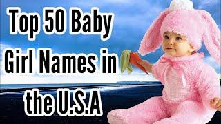 TOP Most Popular Girls' Baby Names in the USA