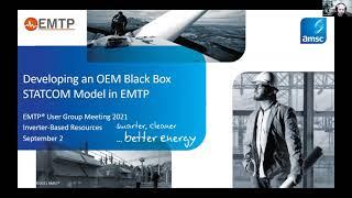 Developing a Manufacturer Black Box STATCOM Model in EMTP