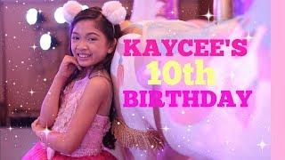 KAYCEE'S 10th BIRTHDAY Barbie Birthday