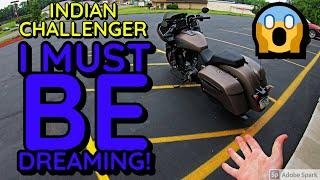 INDIAN CHIEF test ride turns into an INDIAN CHALLENGER test ride and I wasn't DISAPPOINTED!