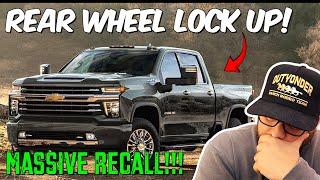 GM Trucks and SUVs Massive Recall Transmission & Rear Wheel Lock Up!