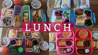 School Lunch Ideas!  - Week 8 | Sarah Rae Vlogas |