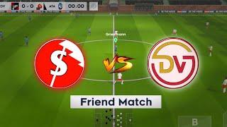 Playing Against DroidVillaz | Friend Match | Dream League Live | Self Gamer Pro VS DroidVillaz